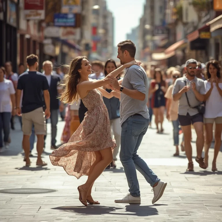 A Romantic Couple Sharing an Impromptu Dance | Romantic Couple Captured