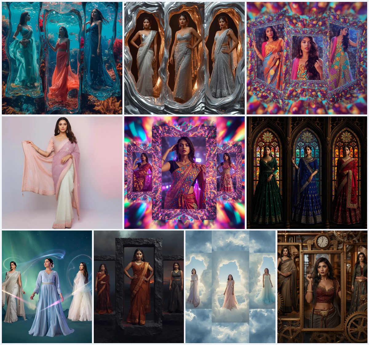 Best 10 Saree with Book AI Prompts for Intellectual and Graceful Portraits