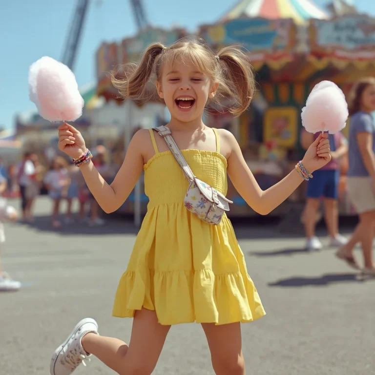 Youthful Playful Dress: A Bright Yellow Smocked Mini Dress | prompt for Gemini girl Instagram