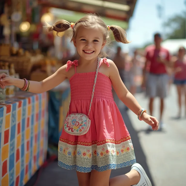 Youthful Summer Day: A Bright Floral Smocked Mini Dress | prompt for gemini ai girl 2026 in english